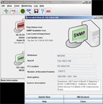 detailed view of the machine with SNMP active