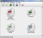 Screen shot of NAPS running in Windows 2000